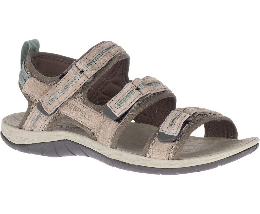 Sandały Merrell Damskie Szare - Siren 2 Strap - 638042-DLX